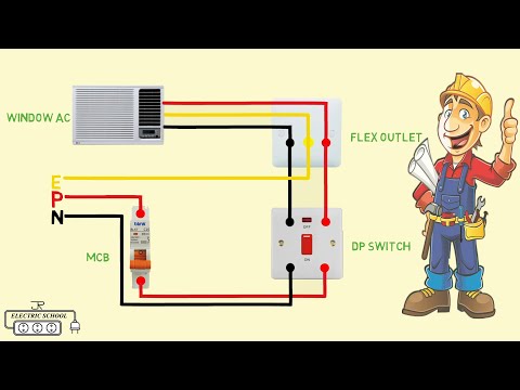 Electric Series line testing board connection animation video
