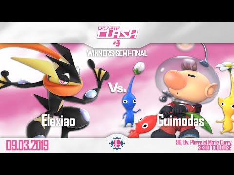 Pink City Clash 3 – Elexiao (Greninja) Vs. Guimodas (Olimar) – Winners Semi-Final