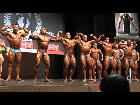 1st Callout - Class 2 - Prejudging - NABBA World 2013