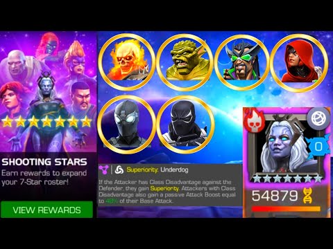 Shooting Stars 1.6 Superiority: Underdog / Repulsive Node Boss Storm Pyramid X • Mcoc