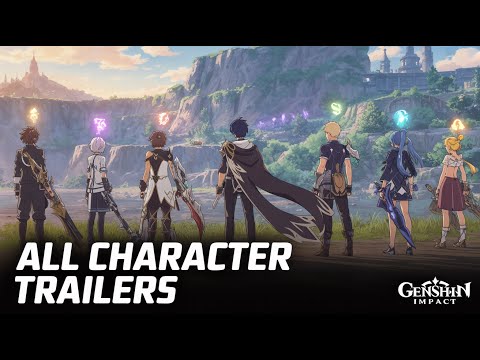 All Genshin Impact Character Trailers (Every Playable Character Showcase)