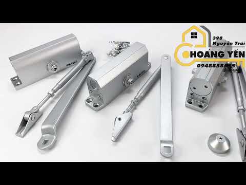 Tay co thuỷ lực Kin Long, Tay thuỷ lực cửa nhôm, gỗ, sắt 85kg Có dừng, 65kg/ 100kg không dừng