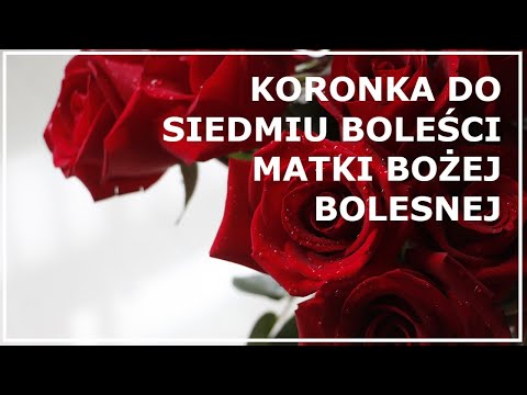 KORONKA DO SIEDMIU BOLEŚCI MATKI BOŻEJ BOLESNEJ | Różaniec do siedmiu boleści Matki Bożej