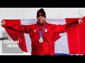 You Have To Be Confident Canada S Grondin Speaks Silver Medal Win In Men S Snowboard Cross