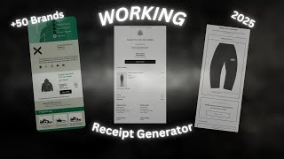 LEGIT RECEIPT GENERATOR | GOAT | 2025