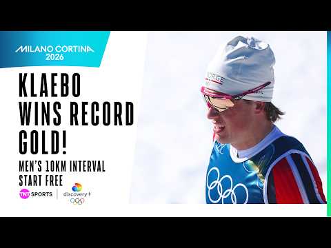 Klaebo Dominance AGAIN 👏 | Men’s Cross Country 10KM Start Free Highlights | Winter Olympics 2026