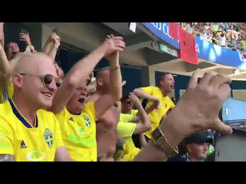 Andreas Granqvist straff mot Sydkorea i VM 2018 - Från läktarplats