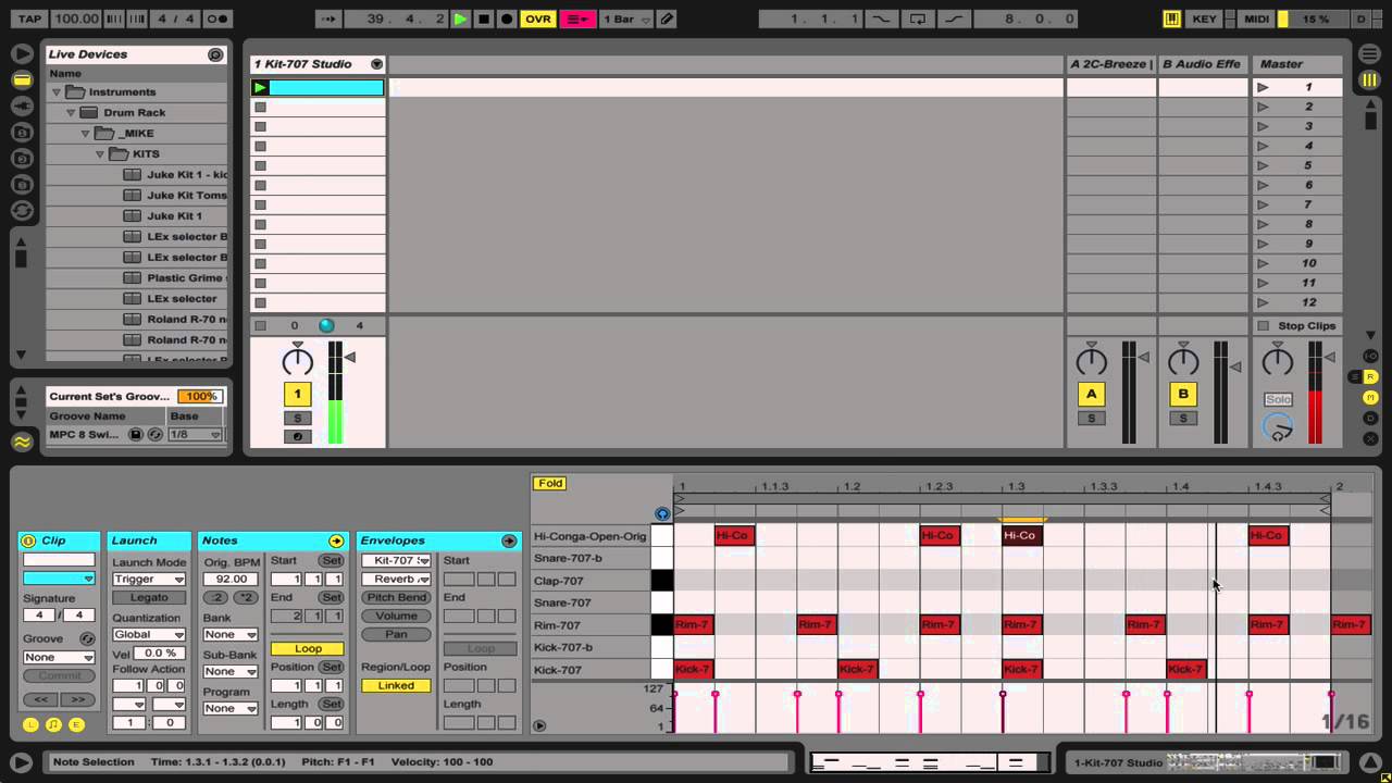 Zouk Bass Beat Tutorial