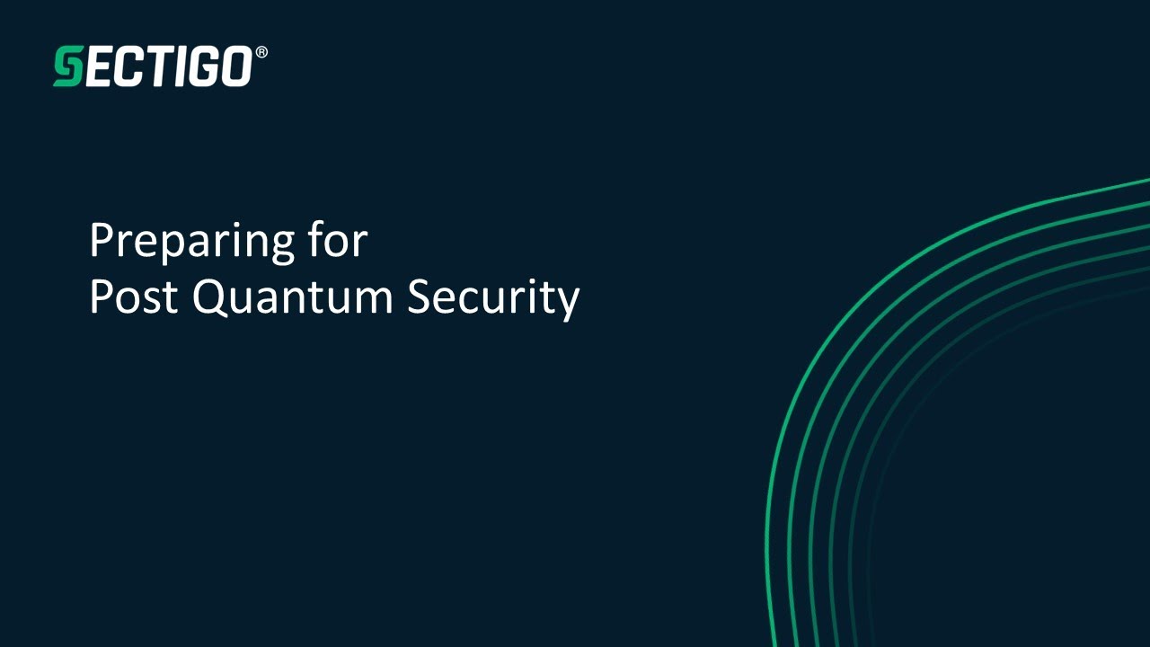Preparing for Post Quantum Security