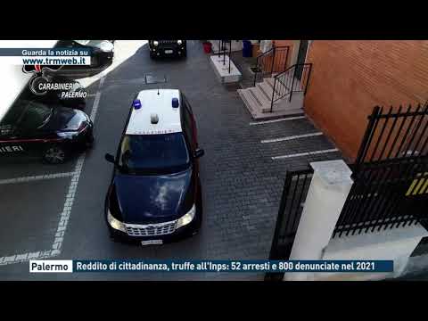 Palermo - Reddito di cittadinanza, truffe all'Inps: 52 arresti e 800 denunciate nel 2021