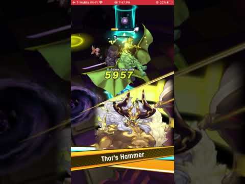 Dragalia Lost V2.0 Expert Tartarus manual play solo clear