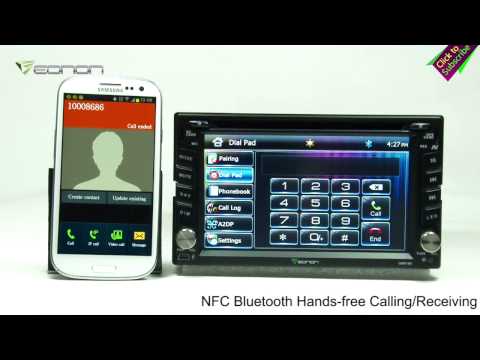 Eonon GM5168 Nissan Car DVD GPS with Screen Mirroring & ARM Processor & NFC