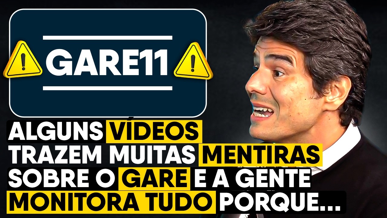 GESTÃO do GARE11 faz ALERTA sobre VÍDEOS SENSACIONALISTAS sobre o FII