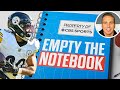 Jaylen Warren NEVER takes his helmet off | Empty the Notebook Week 11 | CBS Sports