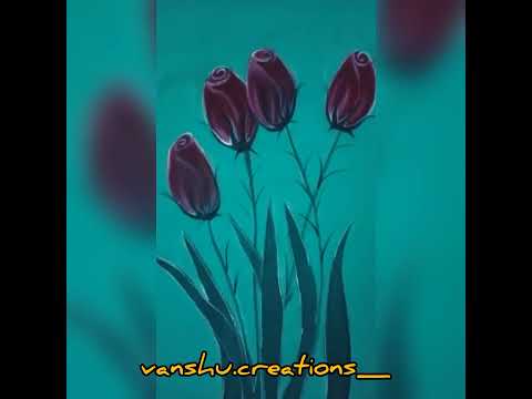 mix silk fabric rose flower design