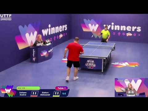 WINners CUP table 1 07.01 Zaitsev Andrei - Ziakun Aleksandr 11:30