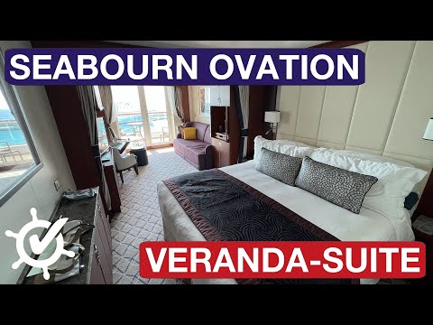 Seabourn Ovation: Veranda-Suite (830) auf dem Luxus-Kreuzfahrtschiff