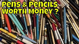 Your Old Pencils And Pens Could Be Worth Money