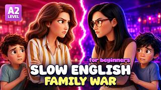Two Moms, One Old Fight — But Why? | Slow English Listening Story (A2 Level)