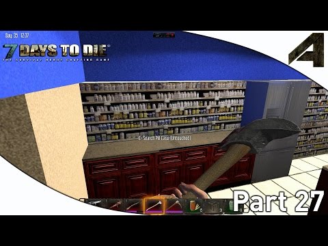 7 Days to Die Alpha 11.3 Gameplay - Part 27 - "Epic Loot Run"