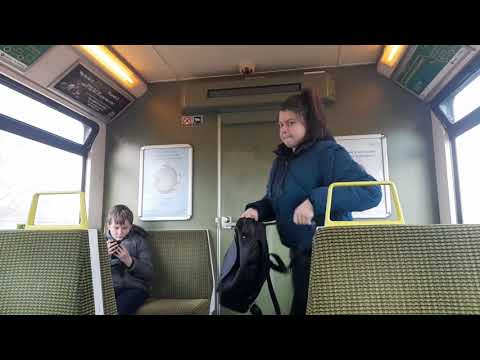 ride on board IE 8300 Dart from Dublin connolly to Harmonstown