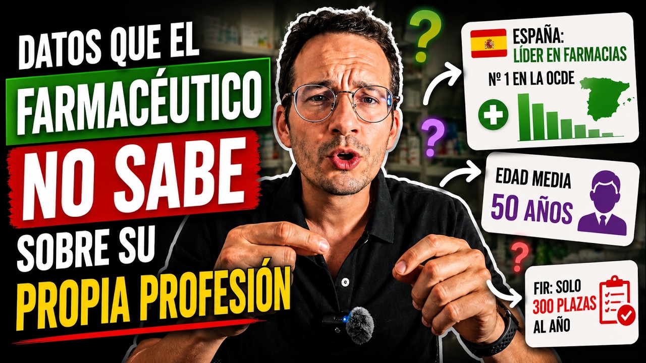 Datos que el farmacéutico no sabe sobre su propia profesión