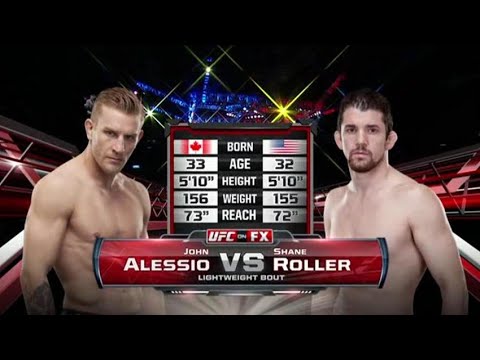 John Alessio vs Shane Roller full fight