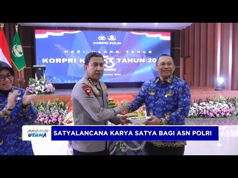 SATYALANCANA KARYA SATYA BAGI ASN POLRI