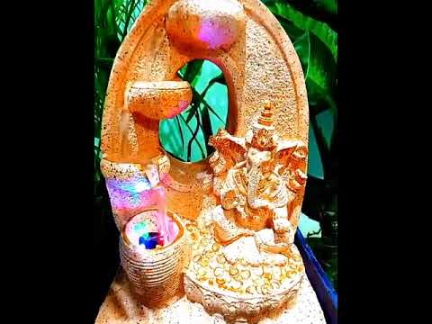 Twg handicraft multicolor buddha figurine water fountains wi...