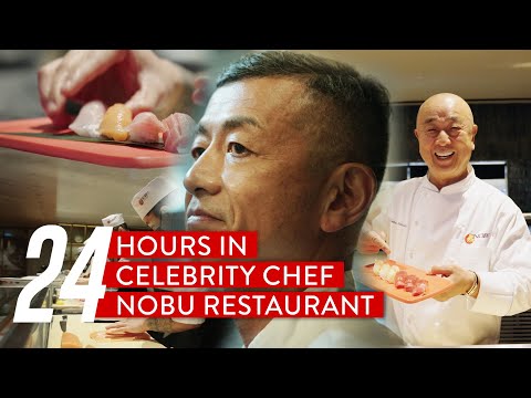 24 Hours in Celebrity Chef Nobu Restaurant: NOBU Singapore