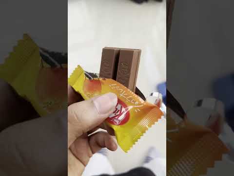 Kit Kat Orange chocolate #orange #choclate #kitkat #milkchocobr #japanese