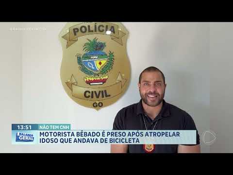 Motorista suspeito de atropelar idoso de bicicleta é preso