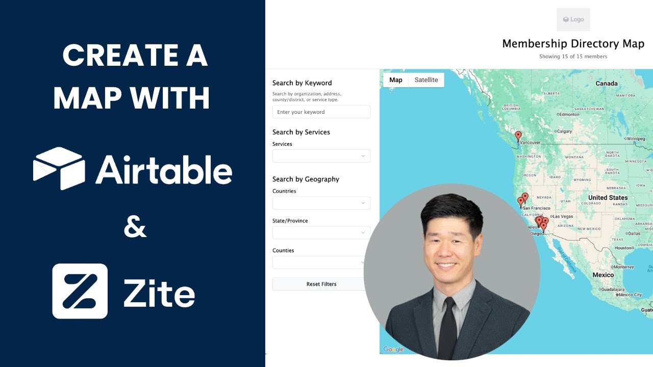 Turn Airtable into a Google Maps Directory with Zite