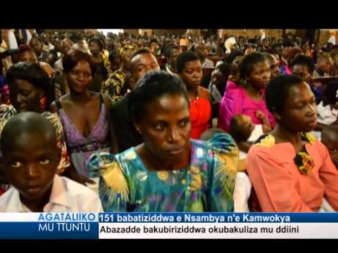 151 babatiziddwa e Nsambya n’e Kamwokya