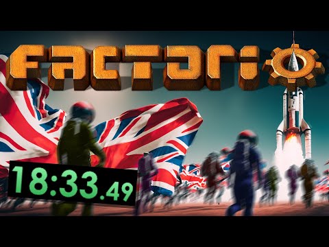 A FACTORIO SPEEDRUN WITH 800 PLAYERS IS BALANCED -  Multiplayer Factorio WORLD RECORD Attempt Live!