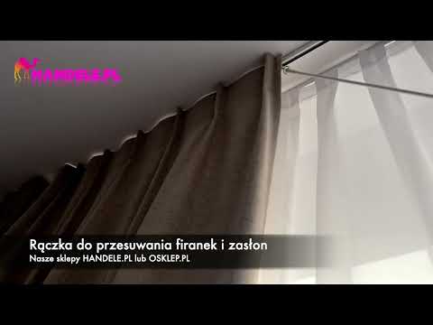 Rączka do karniszy KS. Kijek do przesuwania zasłon i firanek. #zasłony #karnisze #firanki
