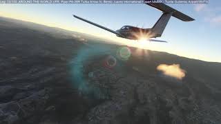 Leg: 10/133 | WORLD TOUR VFR, Piper PA-28R, Benito Juarez MMMX - Tuxtla Gutierrez MMTG