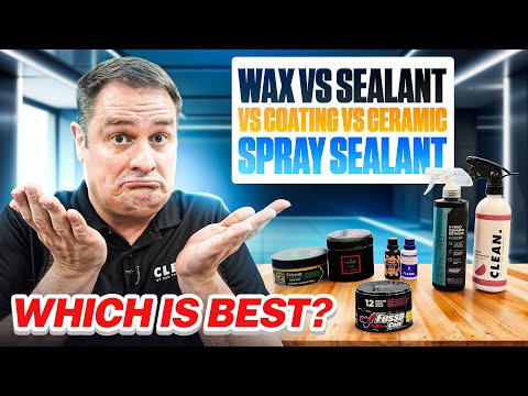 Wax vs Sealant vs Ceramic Coating — What’s the BEST Paint Protection?