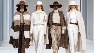 Max Mara Parisian Touch | Milan Fall/Winter 2025 Trends in Bold Luxury Style