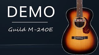 Video thumbnail for Guild M-240E Troubadour VSB DEMO - Muziekhuis Souman by Souman Music