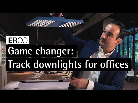 Track downlights are the new game changer for office lighting | ERCO