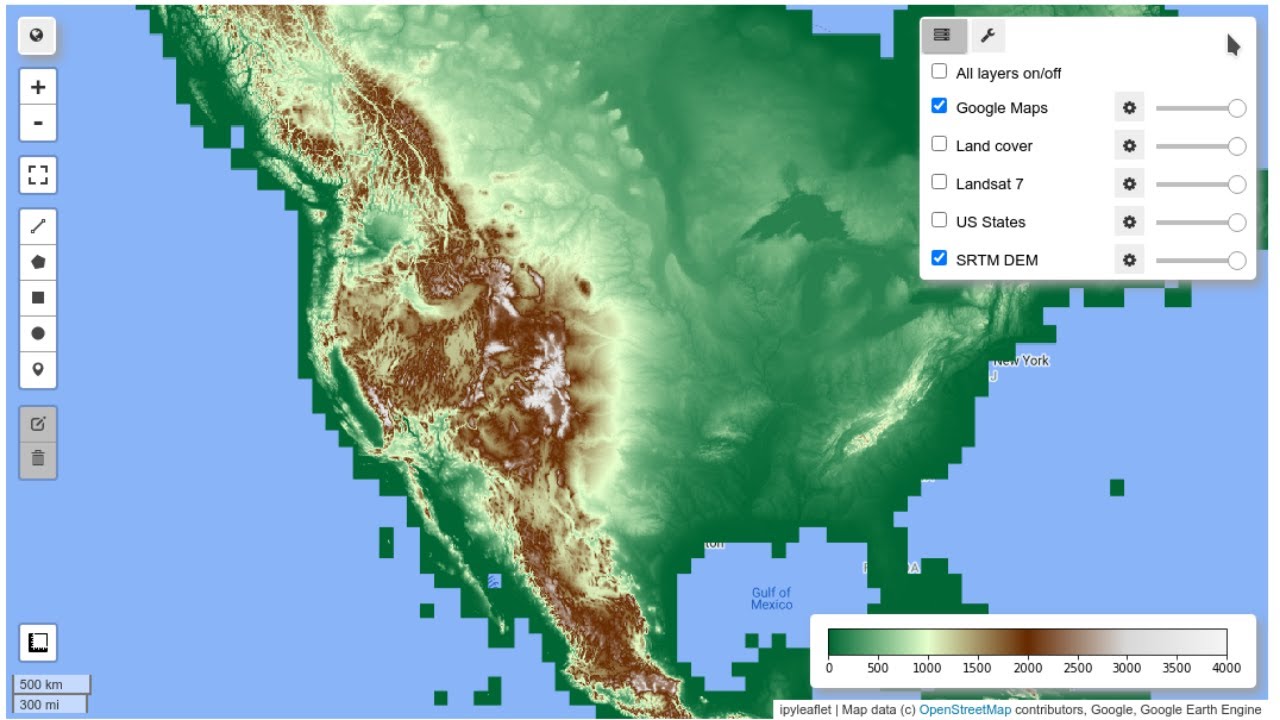 GEE Tutorial #53 - How to change layer visualization interactively with a GUI