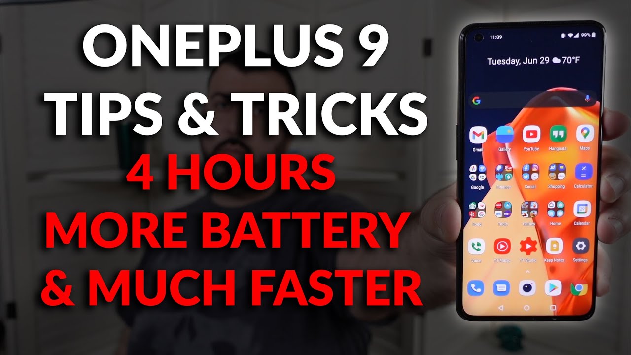 #OnePlus 9 Tips & Tricks   Longer Battery Life & Much Faster