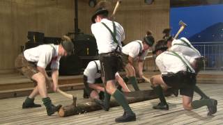 Die lustigen Holzhackerbuam  - aus Strobl 2014
