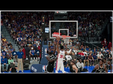 NBA 2k22 MyCareer Ep 10 - Tough game Against the Nets ..