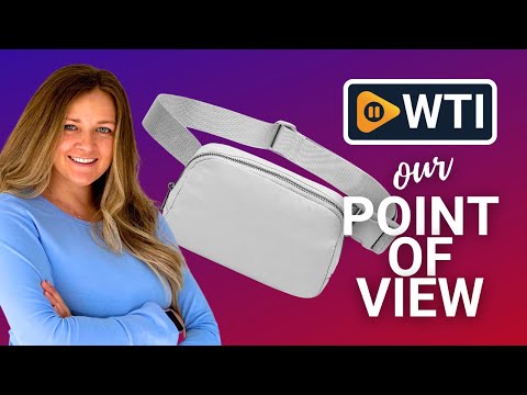 Fanny Belt Bag Waist Pack Crossbody Bags Bum Bag for Running Hiking Travel Workout Adjustable Strap for Women -grey - WTI product video review