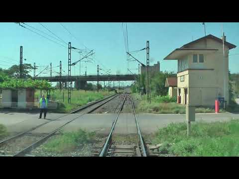 Cab Ride with AEG DE IC-2000N DMU from Thessaloniki to Rodopoli.