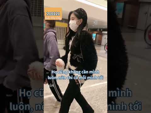 [Vietsub][Fancam] 210121-23 Cúc Tịnh Y và fan ở sân bay