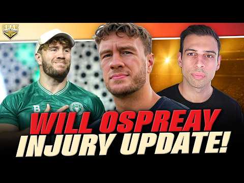 WILL OSPREAY Gives Injury Update: "I'm TERRIFIED" | AEW Forbidden Door | Shak Wrestling