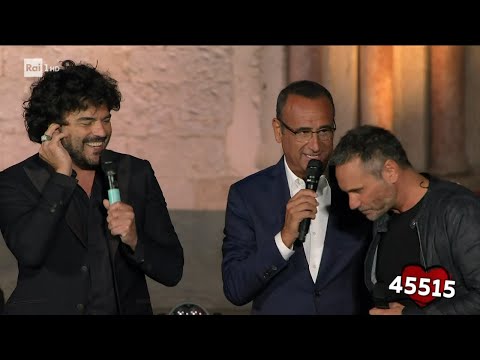 Francesco Renga e Nek cantano "a mano a mano" - Con il Cuore, nel nome di Francesco 30/05/2023